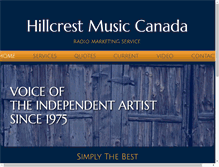 Tablet Screenshot of hillcrestcd.com